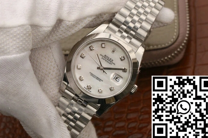Factory Dial Datejust EW Rolex M126300 Diamond-set 0414